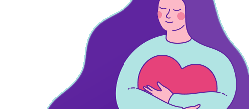 heart hug top
