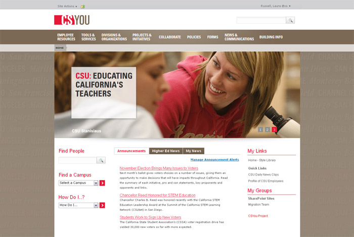 California State University Intranet